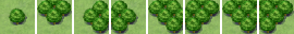 Forest tiles that will not turn translucent